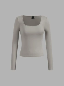 SHEIN EZwear 3件組女款T恤 - 彩色 - 查看 5