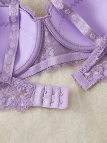 Snug Zone 蕾絲內衣與無鋼圈內衣（2件組含鋼圈） - 彩色 - 查看 6