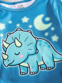 4PCS Baby Boys Pajamas - Multicolor - View 7