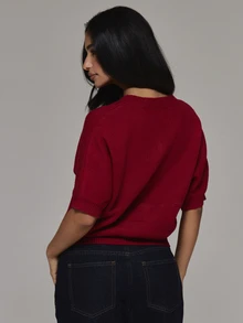 MUSERA Women Sweaters - Red - View 5