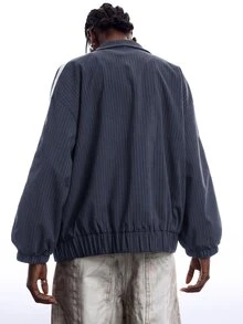 LYSMO Women's Fashion Versatile Embroidered Dark Grey - Navy Blue - View 2