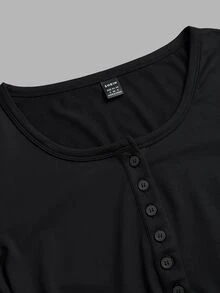 SHEIN EZwear 2件裝女款T恤 - 彩色 - 查看 6