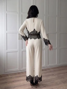 Celisse Winter Women Two-Piece Outfits - Apricot - View 5