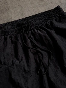 RISE LYT 男士字母印花運動服套裝 - 黑色 - 查看 6