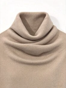 SHEIN Women Sweater Co-Ords - Khaki - View 8