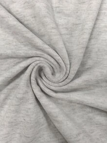SHEIN LUNE CURVE Plus Size Women's Colorblock Long Sleeve Top And Pants Casual Everyday 2 Pieces Set - Grey - View 6