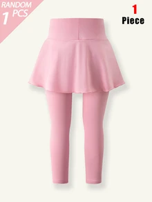 少女心印花休閒日常緊身褲 - 彩色 - 查看 6