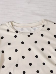 SHEIN 青少年女孩秋季上衣2件套，休閒針織開學穿搭，復古修身秋季服飾，假日造型 - 彩色 - 查看 5