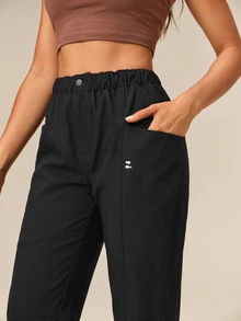 OutZeal Women Outdoor Pants Hiking Camping Water-Resistant Stretch Slim-Fit Pants - Black - View 7
