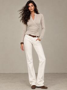 LUMIGAL Winter Women Sweaters - Apricot - View 7