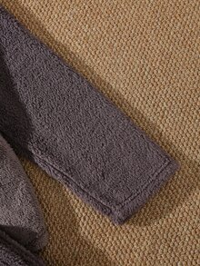 Manfinity Underwear&Sleepwear Basics Men's Casual Fleece Loungewear Set - Multicolor - View 5