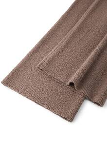 LUVLETTE Plus Size Pajama Sets - Coffee Brown - View 13