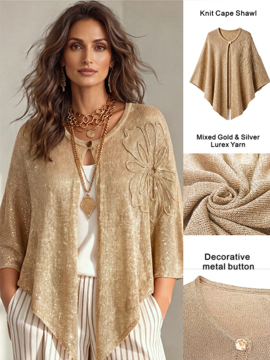 Linhara CURVE 2026 New Plus Size Women's Solid Color Knitted Cardigan ...