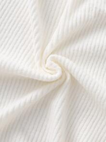 SHEIN 4PCS Young Boys Undershirt - White - View 5