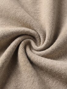 Solavon Women's Solid Color Waist Tie Casual Party Summer Long Dress - Khaki - View 6