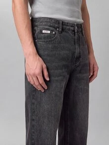 Colvenic Men's Street Style Casual Black Denim Jeans - Black - View 7