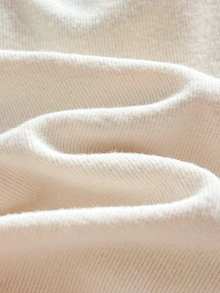SHEIN 女嬰純色圓領長袖上衣與長褲休閒日常居家睡衣套裝 - 彩色 - 查看 5
