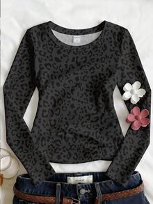 3PCS Tween Girls T-Shirts - Multicolor - View 6