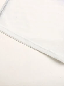 青少年女孩對比色網格兒童運動連身褲，適合夏季、秋季、春季，室內外舞蹈運動穿著 - 藍色 - 查看 6