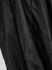 SHEIN ICON Plus Size Women's Fashion Versatile Winter Faux Fur Coat - Black - View 11