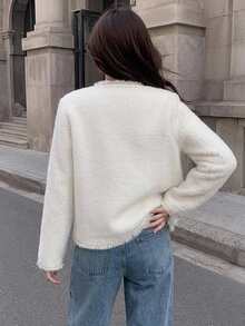 DAZY Women's Solid Color Casual Versatile Daily Long Sleeve Jacket - Multicolor - View 4