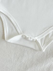 Vintaside Kids 4件組幼兒女嬰連身衣，可愛甜美粉色藍色白色櫻桃印花條紋無袖方領常規款，度假夏季美學復古風 - 彩色 - 查看 6