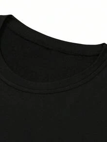 Gym Rark Men's Crew Neck Spider Pattern Casual Daily Long Sleeve Sports T-Shirt - Black - View 4