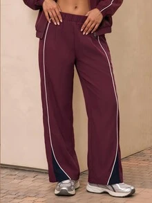 Zivah Women's Long Sleeve Zip-Up Jacket And Pants Casual Sports Set - Multicolor - View 9