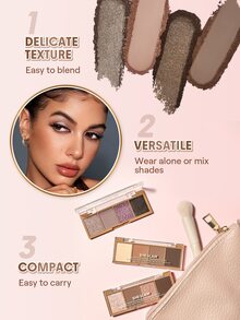 SHEGLAM The Essentials باليت ظلال عيون للجيب-Recharge Mode ماركة تجميل ومكياج للنساء والفتيات - Recharge Mode - مشاهدة 5