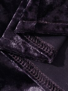 DAZY Women's Pleated Fashion Versatile Date & Travel Skirt - Purple - View 4