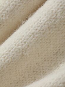 DAZY Women's Faux Pearl Decor Fashion Versatile Daily Wear Cardigan - Beige - View 4