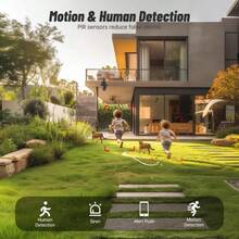 Light Bulb Security Camera With 3MP HD, Infrared Night Vision, Pan/Tilt, 2-Way Audio, Human Detection & Alexa Compatibility