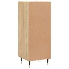 vidaXL Credenza Rovere Sonoma 34,5x34x90 Cm In Legno Multistrato - 棕色 - 查看 7