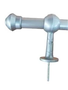 Wooden Rod Kit With 3.00 Meters Of 19 Mm (Medium) For Curtains - Silver - View 1