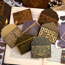 40Pcs Mini Envelopes +2Sheets Seal Stickers Vintage Town Mail Material Envelope Paper Decorative Supplies Scrapbooking,Perfect For DIY Scrapbooking, Artistic Journaling, And Creative Decorations On Bottles & Suitcases,Used For Gifts, Greeting Cards And Blessings, Holiday Thank-You Cards, Small Cards, Letters And Letters, Handwritten Message Cards,School Supplies,Back To School - Multicolor - View 1