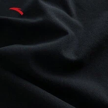 Anta Áo thun nam thoáng khí, nhanh khô, quần áo thể thao tập chạy bộ mùa hè mới - Đen cơ bản -4 - Xem 7