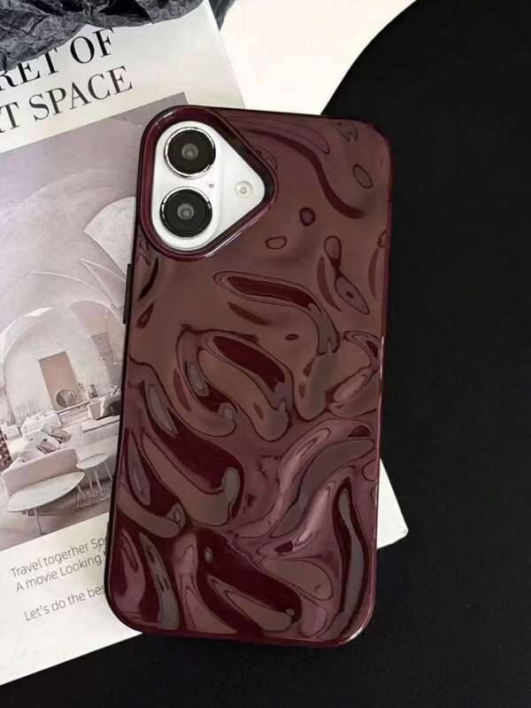 حافظة هاتف سيليكون ثلاثية الأبعاد ذات ملمس غير متماثل على شكل حبات نيزك لهواتف آيفون 15/15 برو ماكس/15 برو/15 بلس/11/12/13/14/16 برو ماكس/XS/XR/11 برو/11 برو ماكس/12 برو/12 برو ماكس/13 برو/13 برو ماكس/7 بلس/14 برو/14 برو ماكس/14 بلس/16 برو/16 بلس/7 بلس/8 بلس/8/SE2، بتصميم عصري وحماية قوية