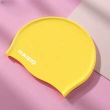 Silicone Swim Cap For Women With Long Hair And Loose Ends, Waterproof Ear Protection For Both Men And Women, Silicone Swim Cap