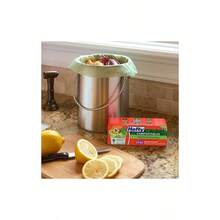 Hefty Compostables Small Kitchen Scrap Trash Bag - 2.6gal/20ct - 1 - View 2