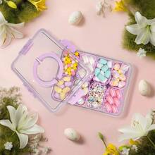 Cook With Color Sparkle Snack Box Food Storage Container - Purple - View 3