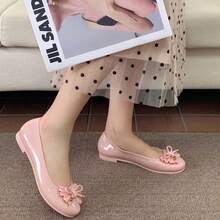 2025 Girl Classic Simple Casual Pointed Toe Office Heel Pumps - Pink - View 4