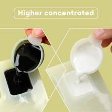 High-Concentration Black & White Epoxy Resin Pigment Set, 1.01oz Each - Vibrant Opaque Colors For Resin Art, Jewelry Making & Crafts, Color Paste