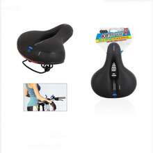 Sella per bicicletta, cuscino per sella da mountain bike, ammortizzante cavo, tipo palla cava, traspirante, universale - Sella per bicicletta, cuscino per sella da mountain bike, morbido silicone ispessito, universale con riflettente - Ciclo cavo, design traspirante, design a molla in gomma ammortizzante, bordo anteriore stretto e rotondo, nessuna usura della coscia, superficie in PU impermeabile e resistente all'usura