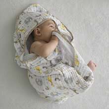 Kit 2 Soft Baby Bath Towels 70 Cm X 70 Cm Bublim - 中性毛巾套件 - 查看 2