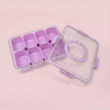 Cook With Color Sparkle Snack Box Food Storage Container - Purple - View 4