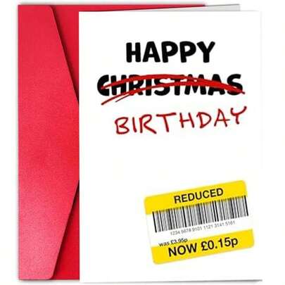 1Pc Funny Birthday Cards For Women And Men - Christmas Card For Birthday - Epic Laughs For Mum, Dad, Sister, Brother, Daughter, Son & Friends!
