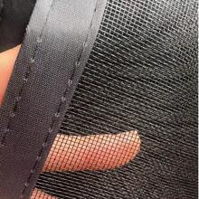 Summer Mosquito Net Curtain Upgraded Version, Black Fiberglass Anti-Cat & Dog Scratch High Permeability Mesh, Strong Magnetic Automatic Closing, Household Thickened Invisible Design Breathable Mesh Door No-Drill Installation Mosquito Net Curtain