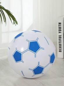 10 piezas/5 piezas/1 pieza Balón de fútbol de agua inflable, balón de fútbol de playa, balón de fútbol para juegos al aire libre, balón de fútbol decorativo para fiestas en la playa, ligero y portátil, artículos esenciales de playa, accesorios de playa, flotador de piscina