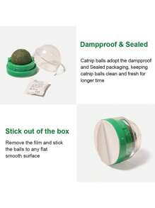 1pc Cat Lover And Cat Mom Lovenip Ball With RotatingFeature For Grinding Teeth AndCleaning,Cat Lover And Cat Mom Lovenip Ball WallSticking Crab Cat Lover And Cat Mom Love Toy, SuitableFor Cat/Dog Lover Gift And Dog/Cat Mom Love Pet Cat Lover And Cat Mom Loves To Play And RelieveBoredom Cat Lover And Cat Mom Love Chew Toy WithDigestion Promoting Agentcat Lover And Cat Mom Lovenip Ball, Adhesive Cat Lover And Cat Mom Love ToyTeeth Grinding Stick, Cat/Dog Lover Gift And Dog/Cat Mom Love PetProduct Green Color