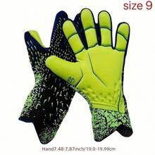 1 双专业乳胶守门员手套，加厚足球守门员手套，足球配件 - 防滑、耐磨、透气、防水、减震、抓地力强、轻便、高弹性、防撞、抗撕裂、舒适、耐用、高性价比、专业比赛守门员手套 - 彩色 - 查看 14